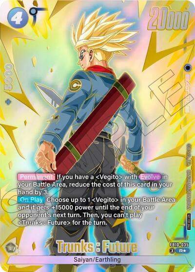 Trunks : Future - FB10-035 (Limited Pack 26-27 WAVE2)