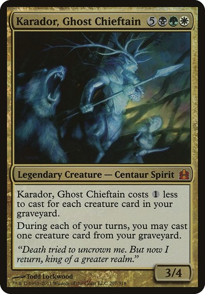 Karador, Ghost Chieftain (Commander)