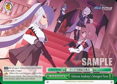Gehenna Academy's Strongest Force (RRR)