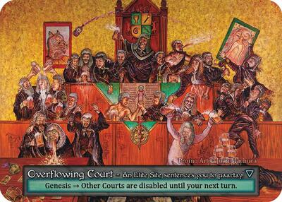 Overflowing Court