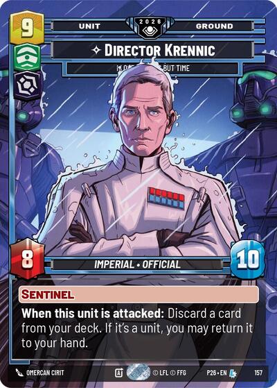 Director Krennic - I Lose Nothing But Time (Prize Wall) (Foil)