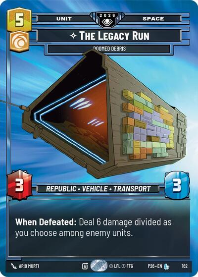The Legacy Run - Doomed Debris (Prize Wall) (Foil)