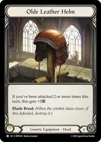 Olde Leather Helm