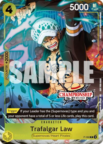 Trafalgar Law (CS 26-27 Event Pack Finalist Ver.)