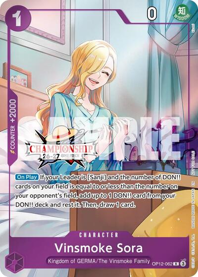 Vinsmoke Sora (CS 26-27 Celebration Pack)