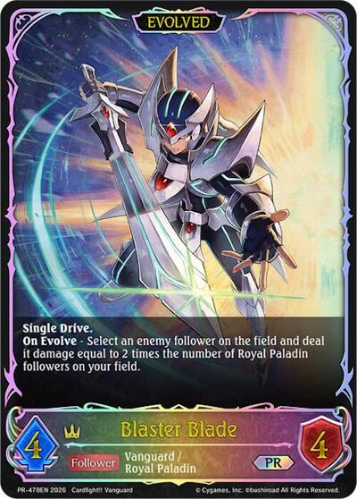 Blaster Blade (Evolved) - PR-478EN