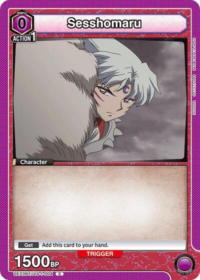 Sesshomaru (004) (Box Topper Foil)