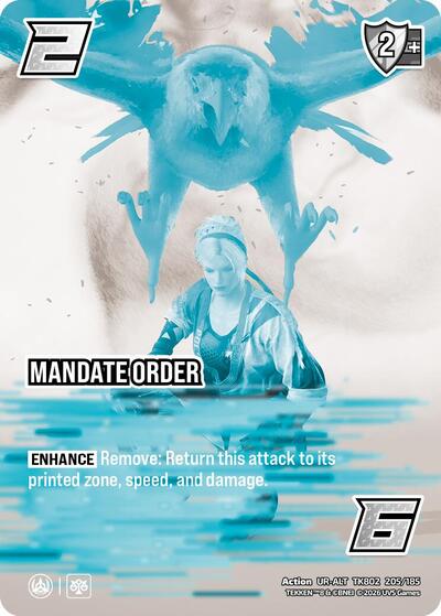 Mandate Order (Alternative Art)