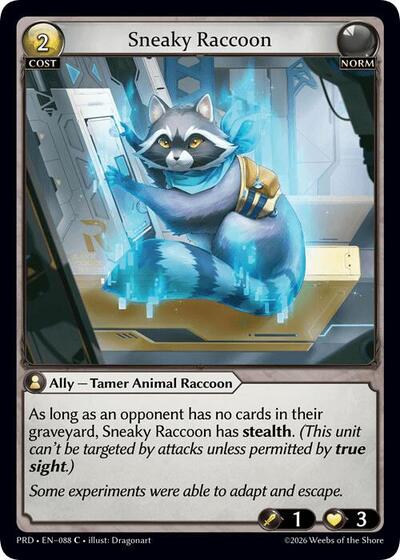 Sneaky Raccoon