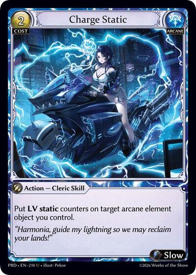 Charge Static (Interference Curio Foil)
