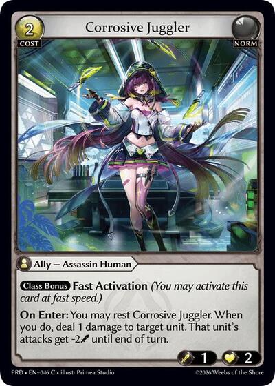 Corrosive Juggler (Interference Curio Foil)