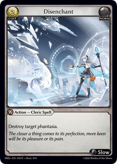 Disenchant (Interference Curio Foil)