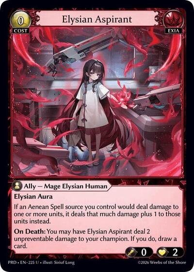 Elysian Aspirant (Interference Curio Foil)