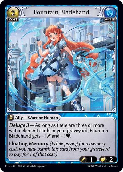 Fountain Bladehand (Interference Curio Foil)