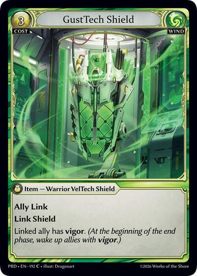 GustTech Shield (Interference Curio Foil)
