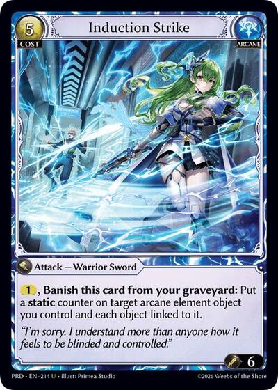 Induction Strike (Interference Curio Foil)