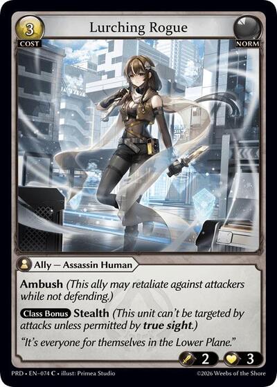 Lurching Rogue (Interference Curio Foil)
