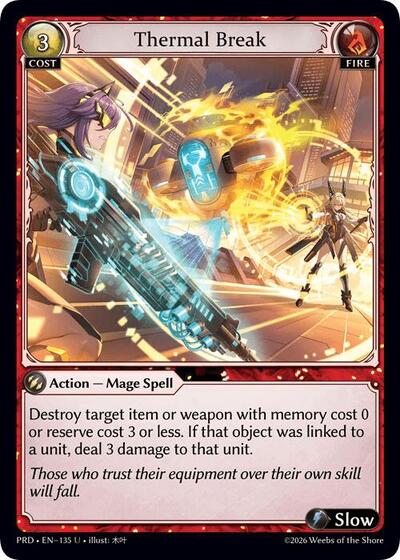 Thermal Break (Interference Curio Foil)