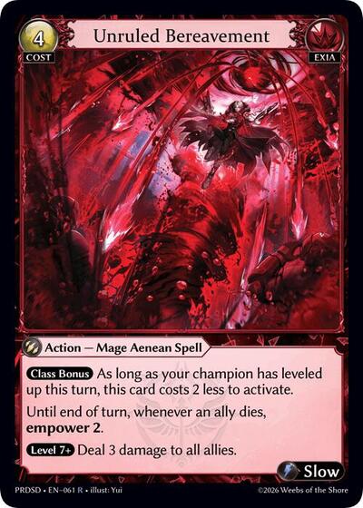 Unruled Bereavement