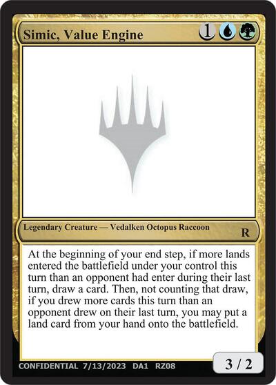 Simic Value Engine