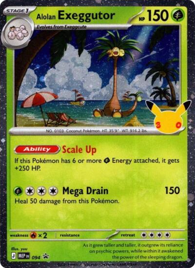 Alolan Exeggutor - 094 (30th Celebration)