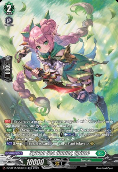 Sylvan Sea Hunter, Spinze (SR)