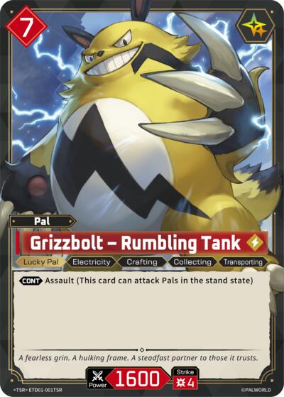 Grizzbolt - Rumbling Tank (TSR)