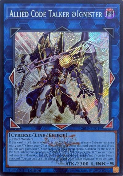 Allied Code Talker @Ignister (Emblazoned Secret Rare)