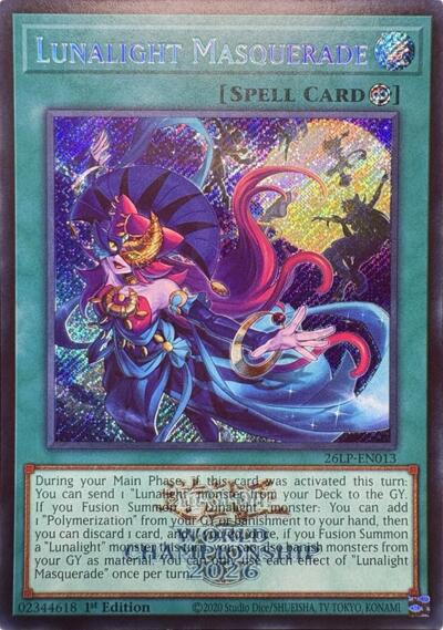 Lunalight Masquerade (Emblazoned Secret Rare)