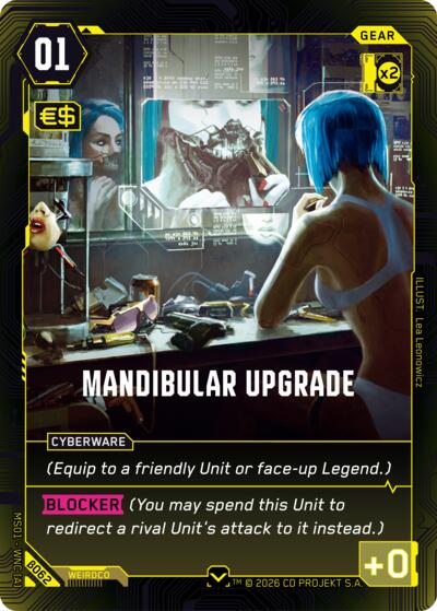 Mandibular Upgrade