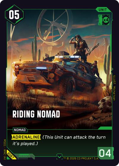 Riding Nomad