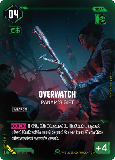 Overwatch - Panam's Gift (IO)