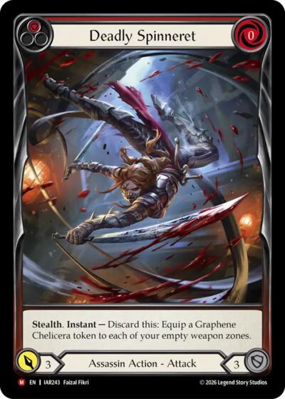 Deadly Spinneret (Extended Art)