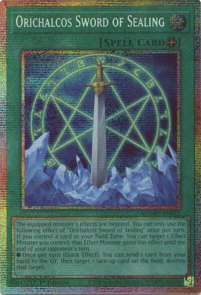 Orichalcos Sword of Sealing (Starlight Rare)
