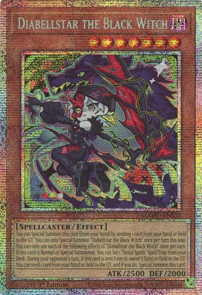 Diabellstar the Black Witch (Starlight Rare)