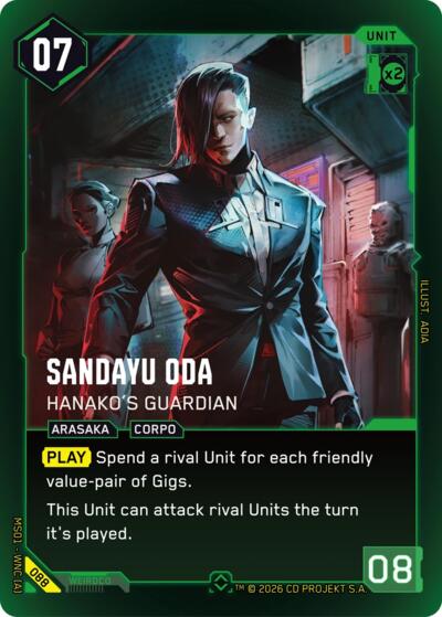 Sandayu Oda - Hanako's Guardian (Rare)