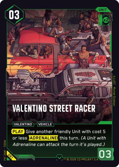 Valentino Street Racer