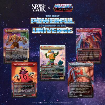 Secret Lair Drop: Secret Lair x Masters of the Universe: By the Power of Grayskull! - Non-Foil Edition
