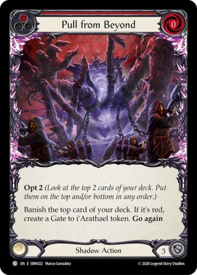 Pull From Beyond (Red)