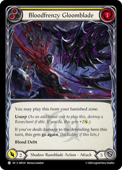 Bloodfrenzy Gloomblade (Yellow)