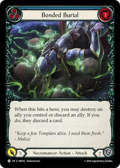 Bonded Burial (Blue)