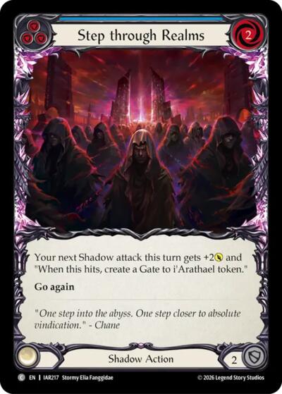 Step through Realms (Blue)
