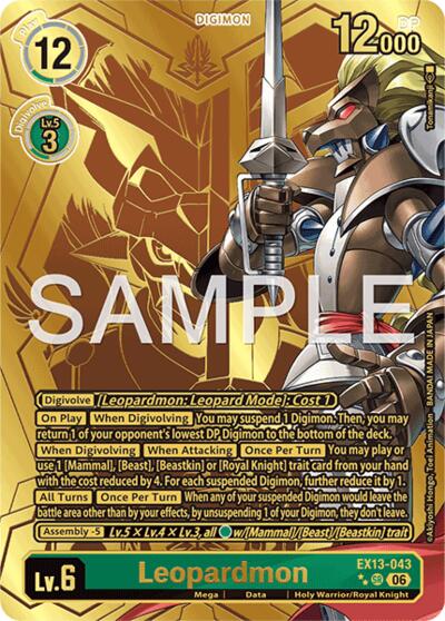 Leopardmon (Rare Pull)