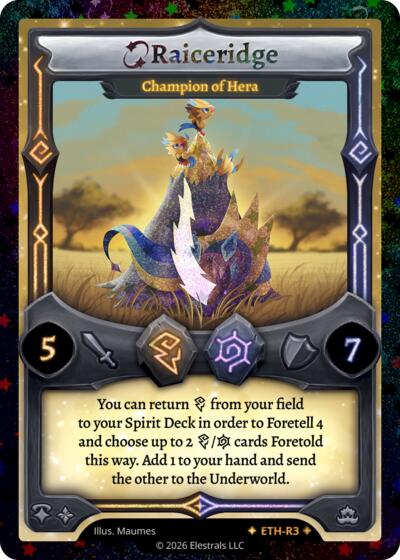 Raiceridge - Champion of Hera (Stellar)