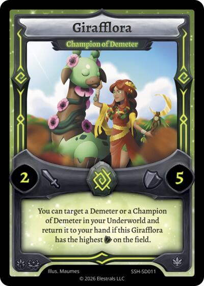 Girafflora - Champion of Demeter