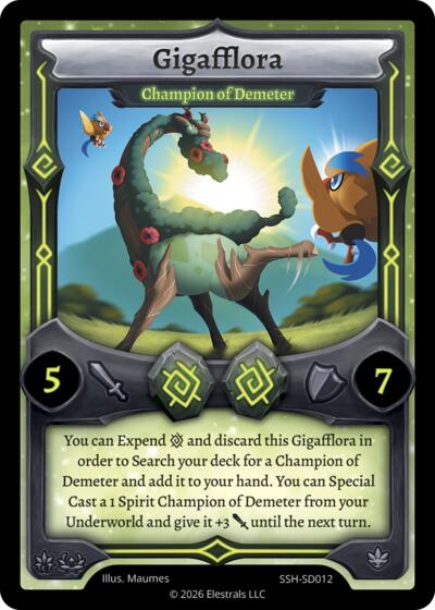 Gigafflora - Champion of Demeter