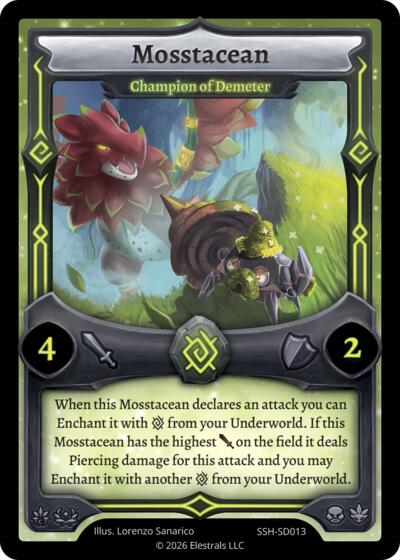 Mosstacean - Champion of Demeter