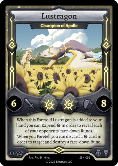 Lustragon - Champion of Apollo
