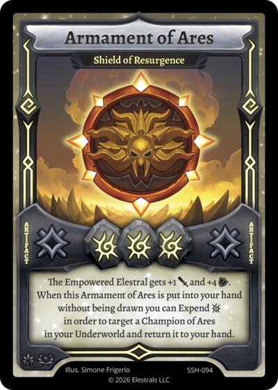 Armament of Ares - Shield of Resurgence