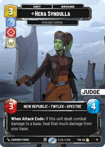 Hera Syndulla -  Renegade General